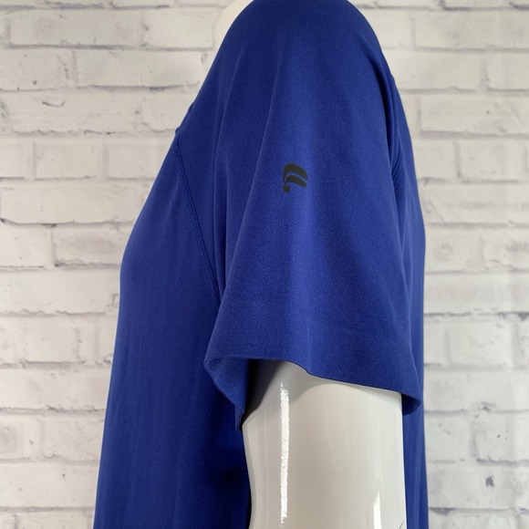 Fabletics Shirt Men's Size Large The Training Day Polo Short Sleeve‎ Logo NWT - Picture 6 of 13